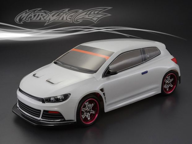 Корпус Volkswagen Scirocco 1/10 прозорий, Світлина 1