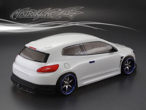 Корпус Volkswagen Scirocco 1/10 прозорий, Світлина 2