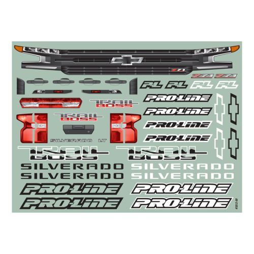 Корпус Chevy Silverado 1/10 прозорий, Світлина 4
