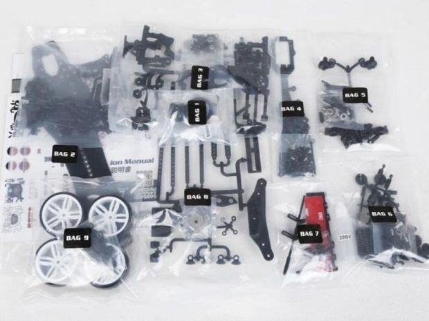Комплект шасси для дрифта 3Racing Sakura D5S-Sport Edition 1/10