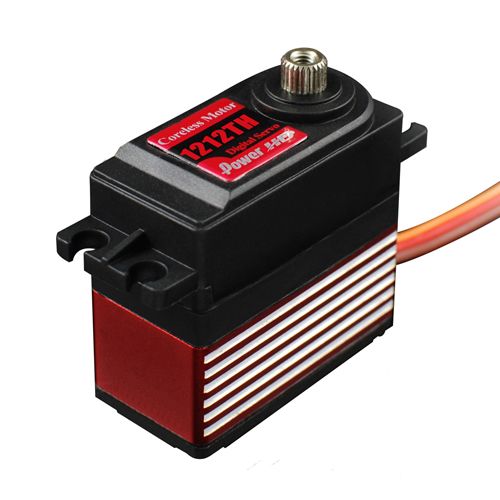Сервомеханізм цифровий Power HD 1212TH 57g/12kg/0.12sec (6.0В), Світлина 1