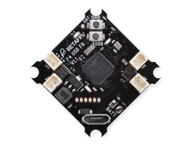 Польотний контролер колекторний BetaFPV F4 OSD AIO (FrSky D16), Фото 1