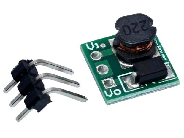 Підвищуючий DC-DC USB перетворювач 0.9-5В в 5В 480мА, Світлина 1