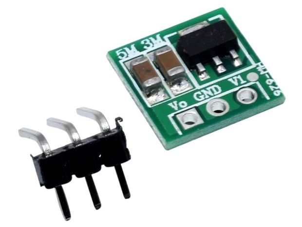Підвищуючий DC-DC USB перетворювач 0.9-5В в 5В 480мА, Світлина 2