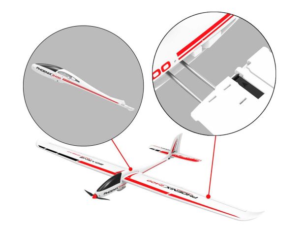 Модель планера Volantex Phoenix 2400 759-3 (PNP), Світлина 5