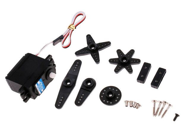 Сервомеханізм аналоговий JX PS-4503HB 45.5g/3.25kg/0.15sec (4.8В), Світлина 2