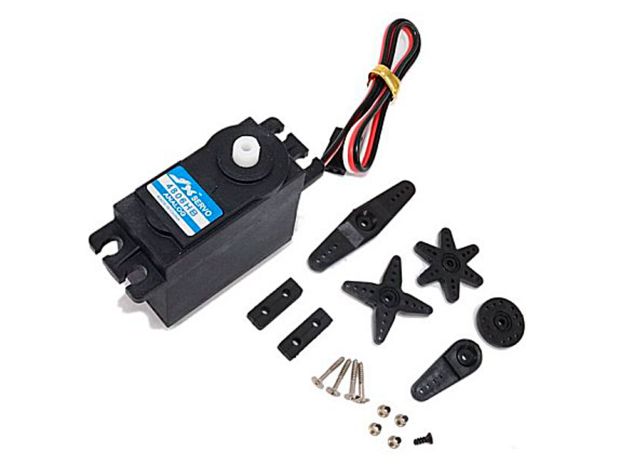 Сервомеханізм аналоговий JX PS-4806HB 48.5g/5.56kg/0.14sec (4.8В), Світлина 2