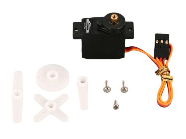 Сервомеханізм аналоговий JX PS-1109MG 10g/2.2kg/0.12sec (4.8В), Світлина 2