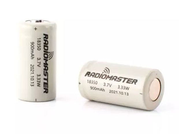 Акумулятор RadioMaster Li-Ion 18350 900mAh 3.7V, Фото 2