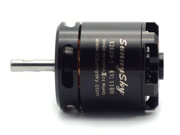 Двигун безколекторний SunnySky X2820-920kv (довгий вал), Світлина 1