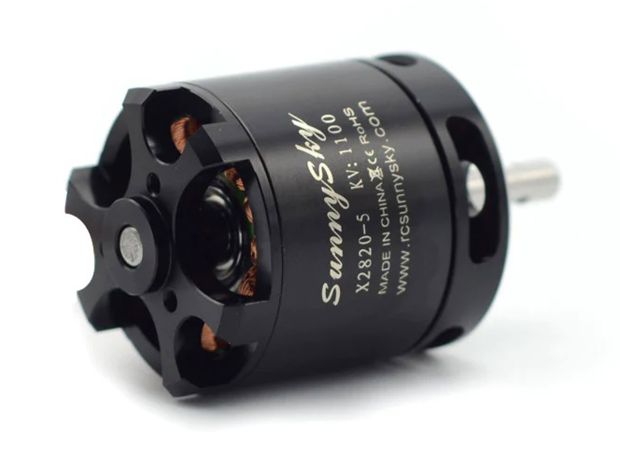 Двигун безколекторний SunnySky X2820-920kv (довгий вал), Світлина 3