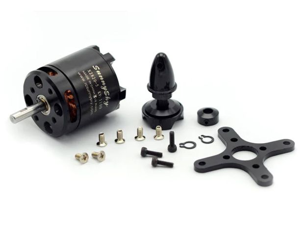Двигун безколекторний SunnySky X2820-920kv (довгий вал), Світлина 4