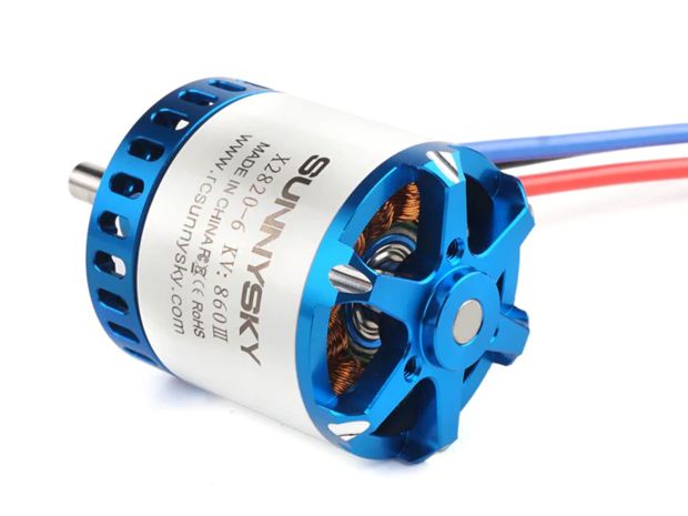 Двигун безколекторний SunnySky X2216-950kv V3 (довгий вал), Світлина 2
