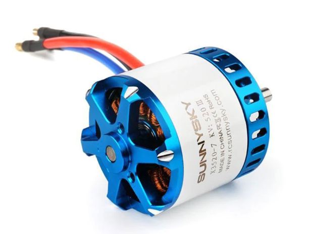 Двигун безколекторний SunnySky X3520-780kv V3 (довгий вал), Світлина 3