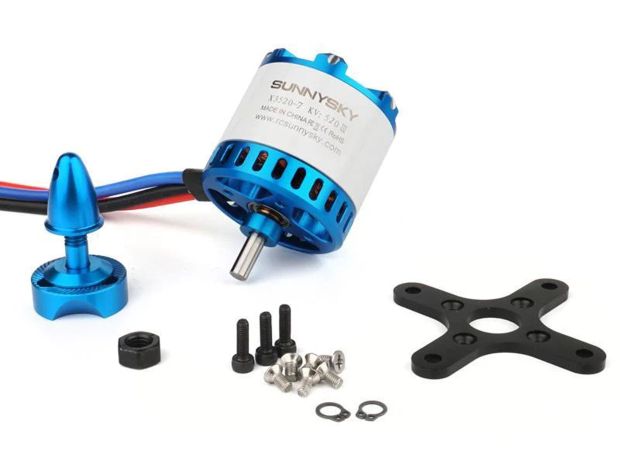 Двигун безколекторний SunnySky X3520-780kv V3 (довгий вал), Світлина 4