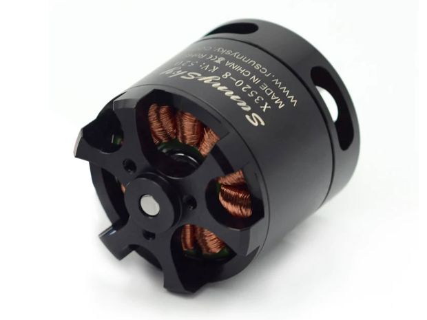 Двигун безколекторний SunnySky X3520-720kv V2 (довгий вал), Світлина 2