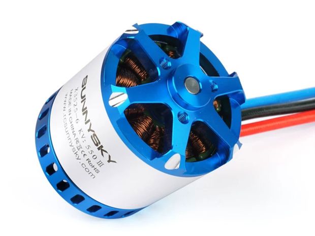 Двигун безколекторний SunnySky X3525-650kv V3 (довгий вал), Світлина 3