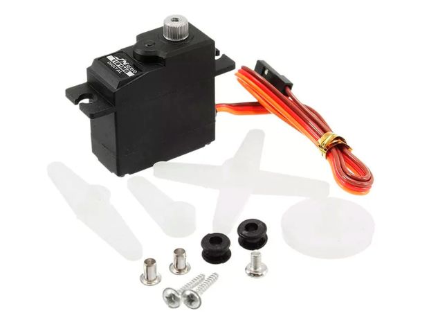 Сервомеханізм цифровий JX PDI-1181MG 17g/3kg/0.13sec (4.8В), Світлина 2