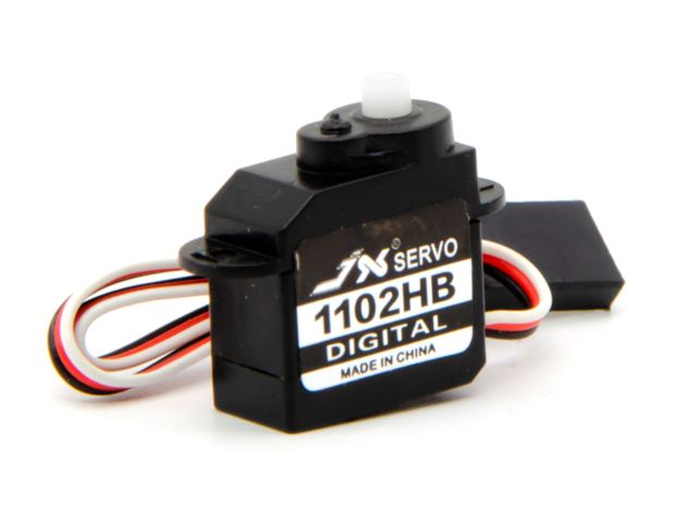 Сервомеханізм цифровий JX PDI-1102HB 4g/0.55kg/0.10sec (3.7В), Світлина 1