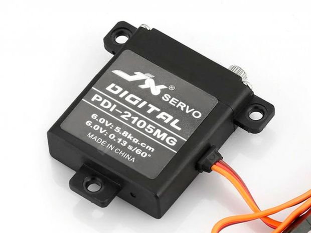 Сервомеханізм цифровий JX PDI-2105MG 21g/4.8kg/0.16sec (4.8В), Світлина 2