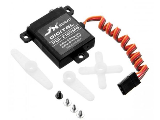 Сервомеханізм цифровий JX PDI-2105MG 21g/4.8kg/0.16sec (4.8В), Світлина 3