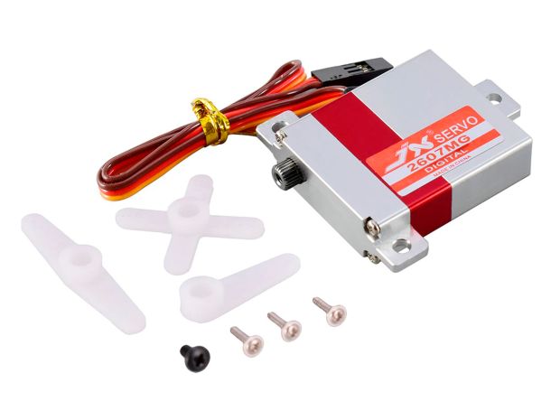 Сервомеханізм цифровий JX PDI-2607MG 26g/5.85kg/0.16sec (4.8В), Світлина 2