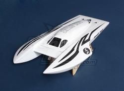 Корпус Small Bolt Twin-Hull Boat (385mm) Fiberglass Hull Only, Світлина 1