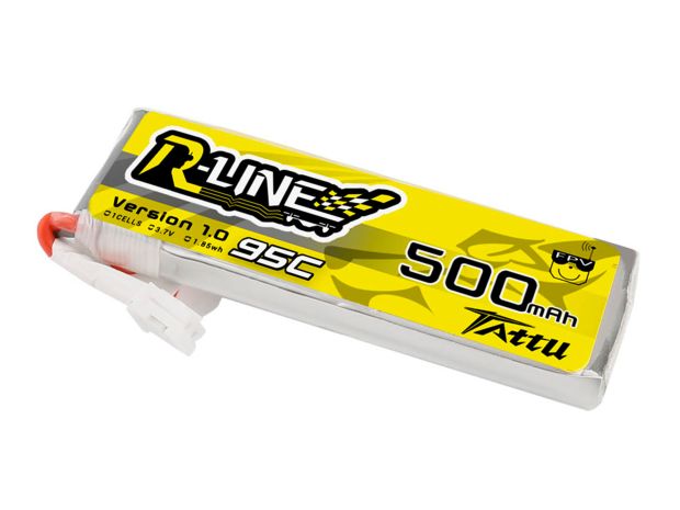 Акумулятор TATTU R-Line V1.0 500mAh 1S 95C, Фото 1