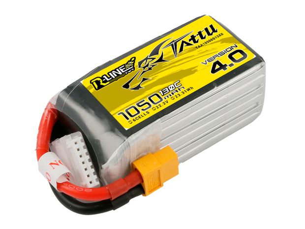 Акумулятор TATTU R-Line V4.0 1050mAh 6S 130C, Фото 1