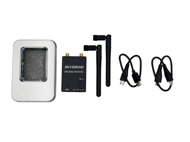 Відеоприймач Skydroid OTG Dual Antenna 5.8GHz для Android, Фото 3
