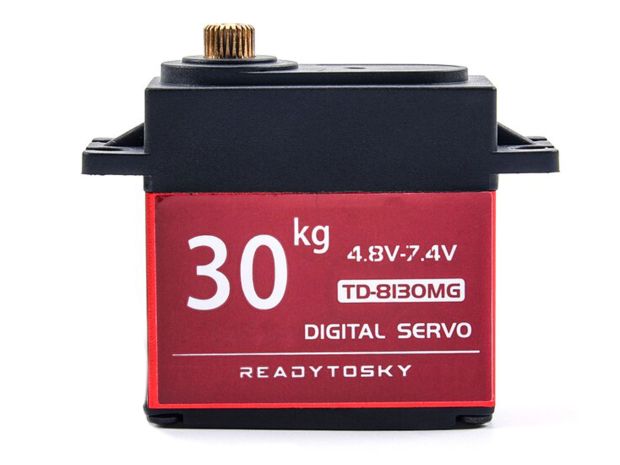 Сервомеханізм цифровий Readytosky TD-8130MG 56g/29.5kg/0.24sec (180°), Світлина 1