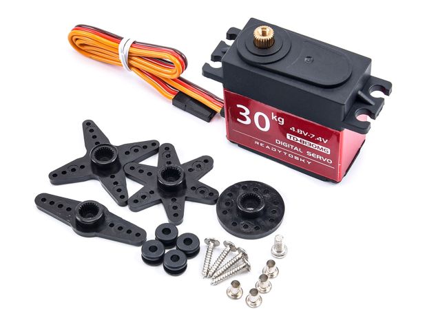 Сервомеханізм цифровий Readytosky TD-8130MG 56g/29.5kg/0.24sec (180°), Світлина 2