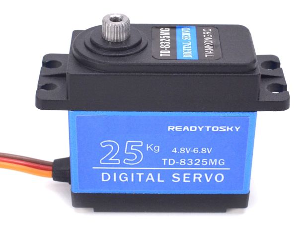 Сервомеханізм цифровий Readytosky TD-8325MG 58g/23.5kg/0.18sec (180°), Світлина 1
