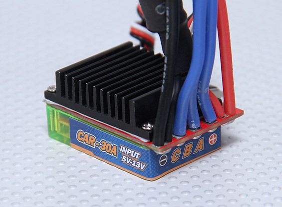 Регулятор автомодельний HobbyKing 30А з реверсом, Світлина 1