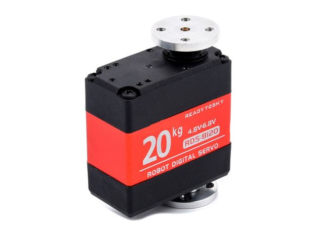 Сервомеханізм цифровий Readytosky RDS-8120 66g/20.5kg/0.24sec (180°), Світлина 1