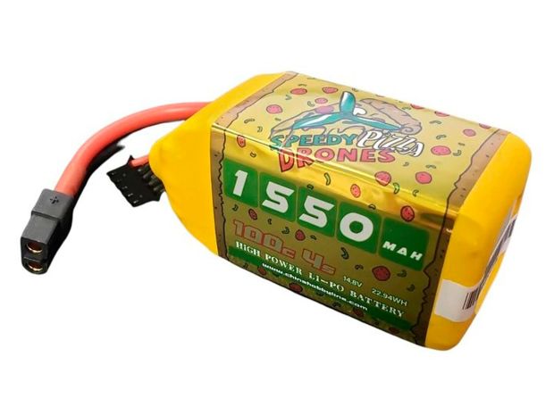 Акумулятор CNHL 1550mAh 4S 100C (Speedy Pizza Drones), Фото 1