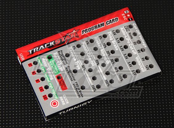 Програмна карта Turnigy TrackStar  (18А, 60A, 100А і 150А), Світлина 1