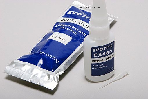 Суперклей Evotite CA460 для депрону (середня густина), Світлина 1