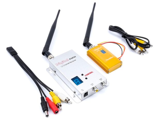 Набір відеопередавача і приймача 1.2GHz 2000mW 8Ch, Світлина 7