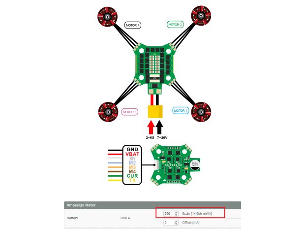 Регулятор безколекторний 4в1 iFlight Blitz Mini E55A (BLHeli_32), Фото 8
