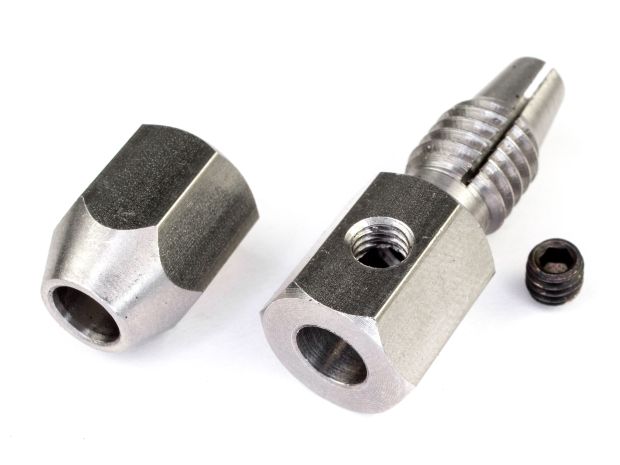 Адаптер валу двигуна 5мм на гнучкий вал 4мм, Світлина 3