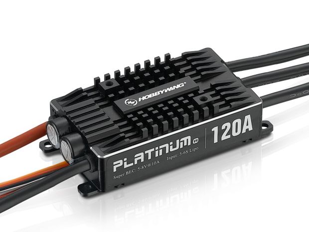 Регулятор безколекторний Hobbywing Platinum 120A V4, Фото 1