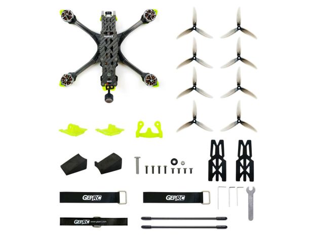 Квадрокоптер GEPRC MARK5 Freestyle FPV 6S (PNP), Фото 9