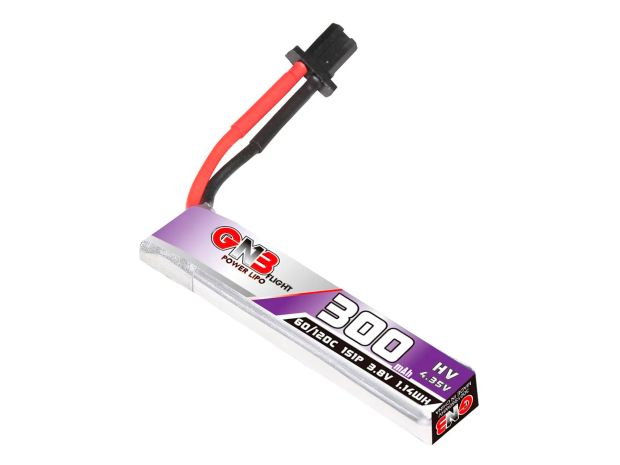 Акумулятор Gaoneng GNB HV GNB27 300mAh 1S 60C (з дротом), Фото 1