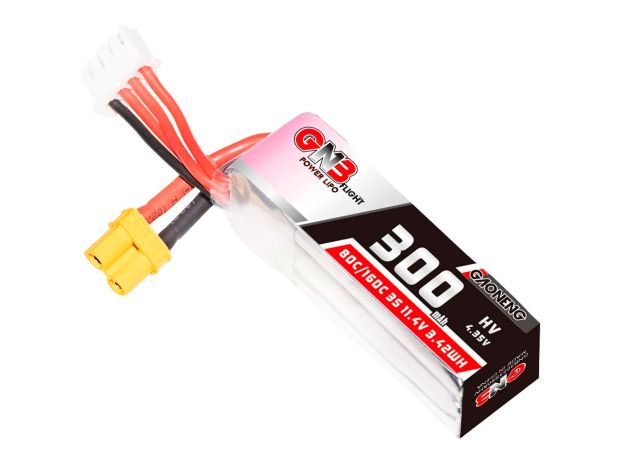 Акумулятор Gaoneng GNB HV 300mAh 3S 80C, Фото 1