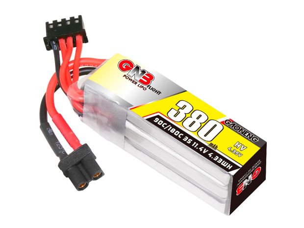 Акумулятор Gaoneng GNB HV 380mAh 3S 90C, Фото 1