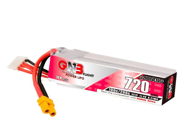 Акумулятор Gaoneng GNB HV 720mAh 3S 100C, Світлина 1