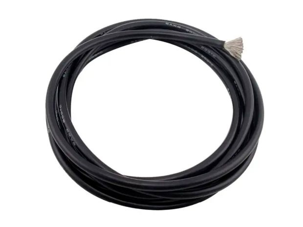 Дріт 6AWG 1м (чорний), Світлина 1