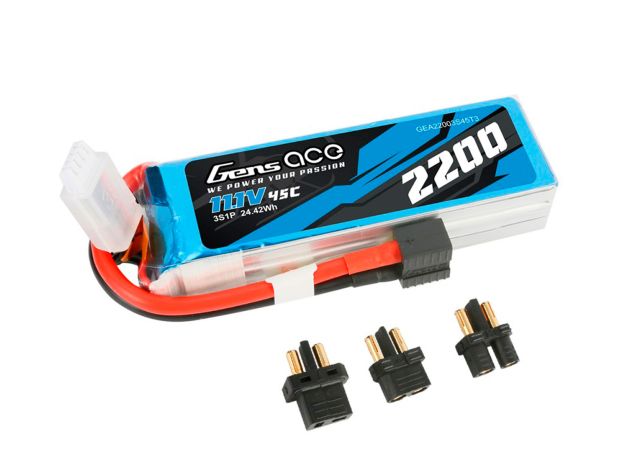 Акумулятор Gens Ace 2200mAh 3S 45C, Світлина 2