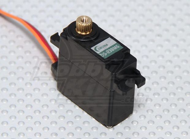 Сервомеханізм цифровий Corona DS238MG 22g/4.0kg/0.15sec (4.8V), Світлина 1